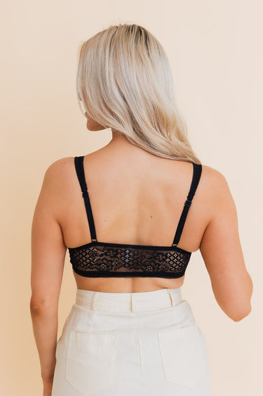 Chic Contours Lace Longline Bralette